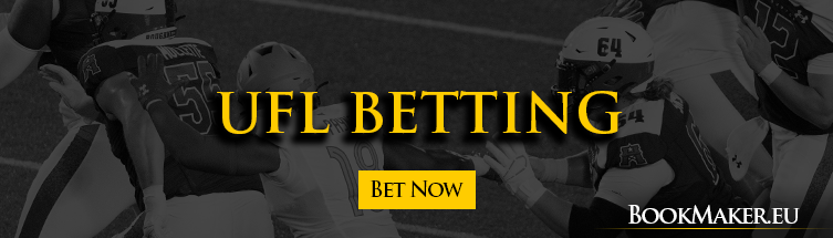 United Football League Betting Online